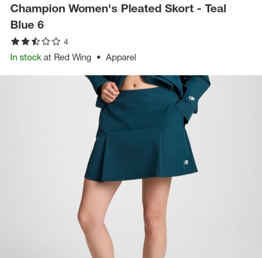 Champion Women's Blue Skort